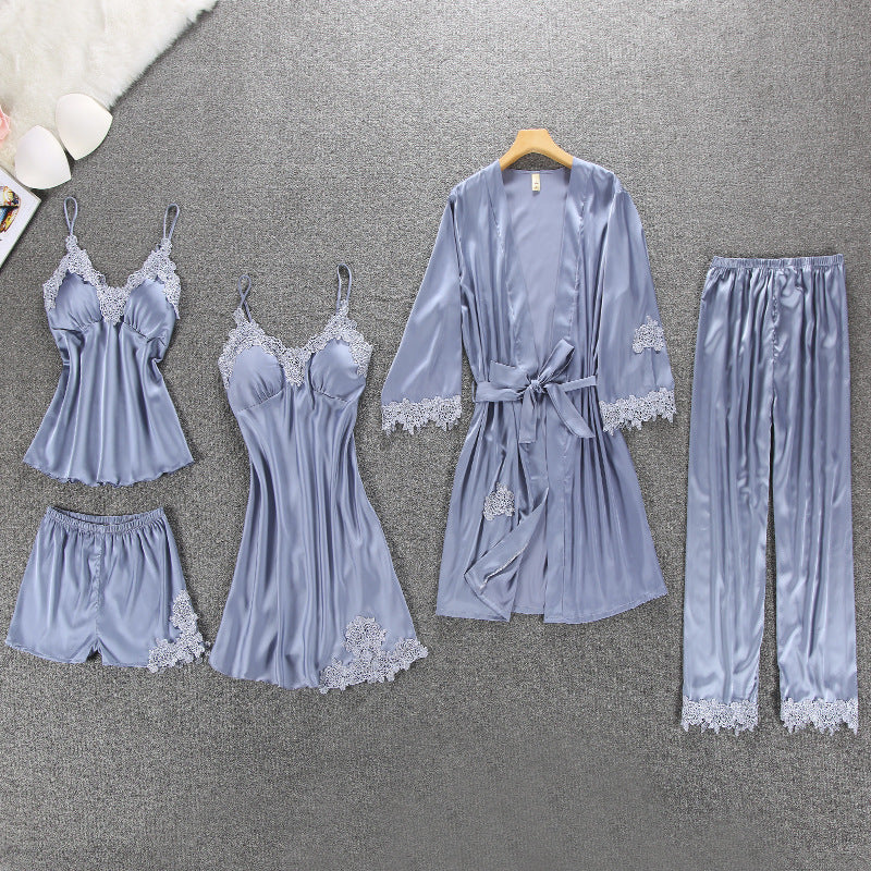 Sophia's Silk Pyjamas Set – Intimate Diamond